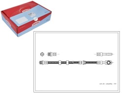 Corteco тормозной шланг seat CORDOBA 1.9 (6L