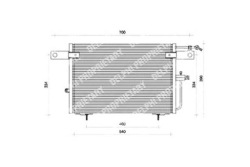 TSP0225083 Delphi Радиатор кондиционера Audi A6 2