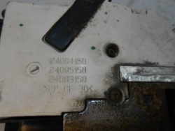 peugeot 207 правый замок передний 24093158 24094158 24095158 24097816