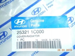 защита радиатора Hyundai GETZ 02-06 253211C000