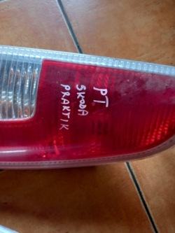 фонарь правый левый задний SKODA PRAKTIK