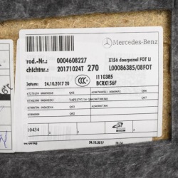 дверные карты левый зад кожа MERCEDES GLA W156 X156
