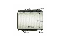 mahle CR 87 000P радиатор охлаждения, система Двигателя