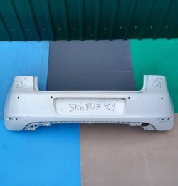 бампер задний с датчиками volkswagen GOLF VI хэтчбек LC9X 5K6807421