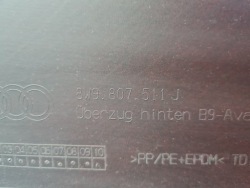 бампер задний комплектный Audi A4 B9 8W9 универсал датчик парковки 8W9807511J перед рестайлинг
