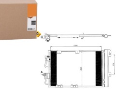 nrf конденсатор кондиционера opel Astra H 1,2-1,8B