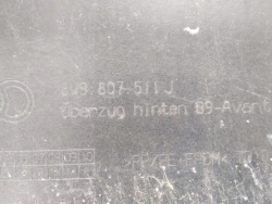 бампер задний 8W9807511J Audi A4 B9 6PDC крюк