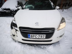 peugeot 508 шланг интеркулера 2011 1.6л