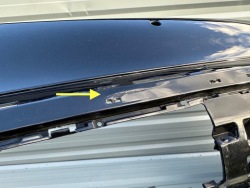 MERCEDES W222 A222 13R- бампер задний A2228800049