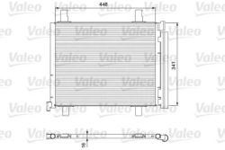 valeo 814168 конденсатор, радиатор кондиционера