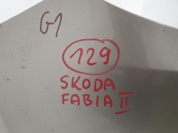 бампер передний SKODA FABIA II РЕСТАЙЛИНГ 5J0 5J0807221D