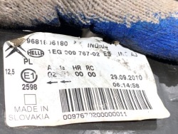 фара правая передняя CITROEN C3 PICASSO 9681806180