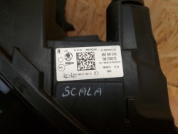 SKODA SCALA 2019- правая передняя фара 657941016 европа