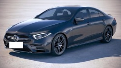 MERCEDES CLS W257 защита заглушка пластик