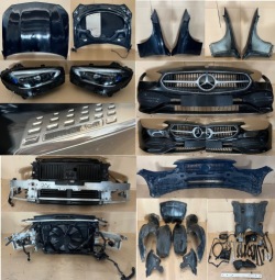 комплект.перед MERCEDES W206 в Цвет 197 1