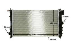 mahle CR 1098 000P радиатор охлаждения, система Двигателя