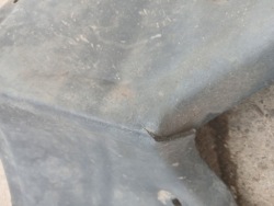 vw TOUAREG 7l 2.5 подкрылки левый