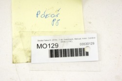 MO129 SKODA FABIA III 1.4d полуось правая передняя