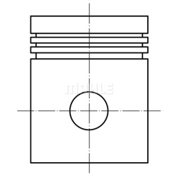 mahle 012 12 03 поршень