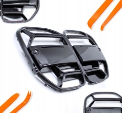 решетка радиатора BMW 4 G22 2D 2021 ноздри глянец