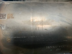 FIAT DUCATO 2,3 III РЕСТАЙЛИНГ катализатор глушитель DPF FAP 13939440080