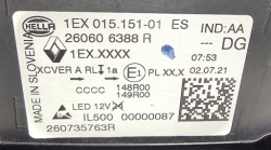 оригинал фара левая led видение renault AUSTRAL 2022- 260606388R
