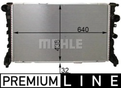 mahle CR 1772 000P радиатор охлаждения, система Двигателя