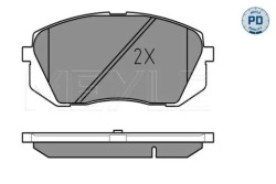 MEYLE тормозные колодки перед 025 245 0116/PD