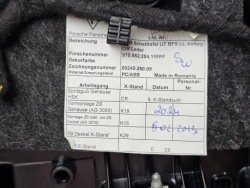 бардачок коленная подушка воздушная подушки безопасности PORSCHE PANAMERA 970