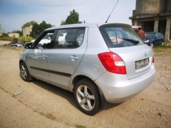 SKODA FABIA шланг воды 2009 1.4л