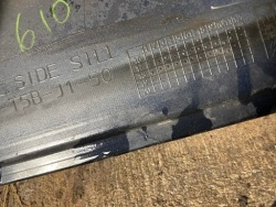 молдинг порога левый Honda JAZZ 3 спорт FIT GT