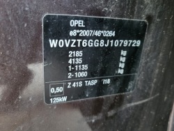 opel INSIGNIA B 17r дверь левая задняя HB Z41S