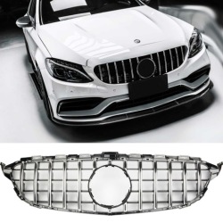 решетка радиатора MERCEDES W205 S205 AMG GT хром 2014-2018