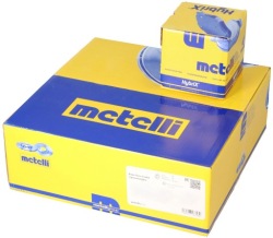 2× metelli 23-1009C тормозной диск 22-0844-0 комплект датчик износа тормозных колодок, тормоз