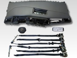 vw MULTIVAN IV T7 торпеда консоль подушки безопасности ремни комплект оригинал