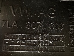 vw T6 7LA Балка усилитель бампера переднего перед решетка радиатора 7LA807699D