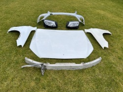 MERCEDES W253 панель передняя / телевизор очкарик правый оригинал