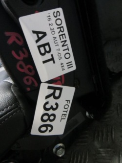 kia SORENTO III кресло 15-