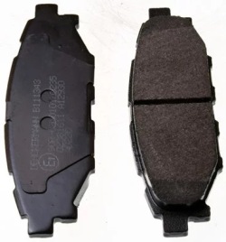 2× Denckermann B130762 тормозной диск + тормозные колодки /зад/ (.GDB3373) subaru Forester 08-/LEGACY