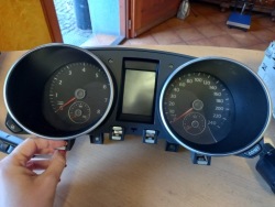 спидометр vw GOLF VI R20 2.0TFSI 5K0 08-12r