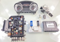 opel ASTRA K V 16 r 1.4 16V блок управления двигателем комплект