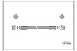 Corteco тормозной шланг