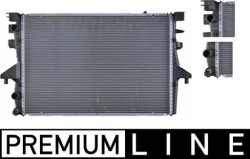 радиатор охлаждения vw T5 1,9TDI 03- CR585000P