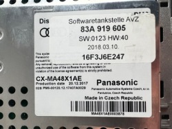 дисплей считыватель MIB2 Audi Q3 83A F3 83A919605