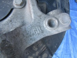 Cadillac CTS III 2016 276KM поворотный кулак, цапфа левый перед с ABS