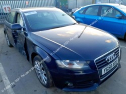 бампер передний Audi A4 B8 LX5R перед рестайлинг