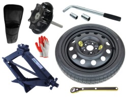 Новый колесо докатка 125/80 R18 kia STINGER (2017-obecnie) + комплект (ВИНТ)