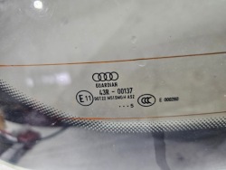 стекло боковое заднее зад с крышки Audi A4 B7 универсал 2005 год 8E9