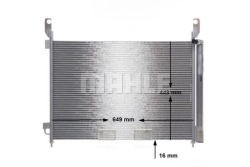 mahle ac 588 000P конденсатор, радиатор кондиционера