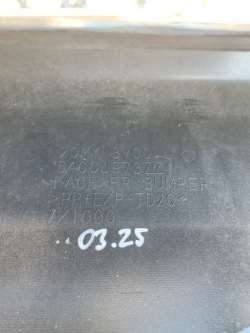 бампер передний mitsubishi SPACE STAR 2 II FL 20 РЕСТАЙЛИНГ 2020 6400J973ZZ 03.25
